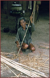 Besuch in den Lao Teung Drfern Ban Khai und Ban Tapen 