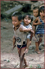 Dorf am Mekong: Ban Xang Hai 