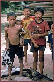 Dorf am Nam Ou: Ban Muang Sung (Xun)