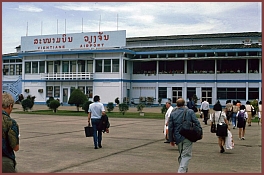 Der Flughafen Vientiane