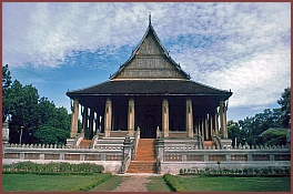 Vientiane: Wat Ho Phra (Pha) Keo