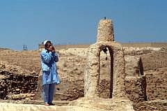 Nalut: Ksar (Speicherburg) - Der Muezzin ruft zum Gebet