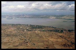 Luftaufnahme von Bagan