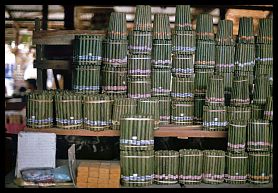 Bagan: Markt in Nyaung-Oo - Cheroot-Zigarren