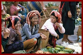 Marktfrauen in Taunggyi