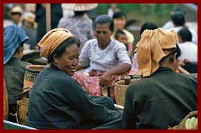 Inle-See: Schwimmender Markt in Ywama