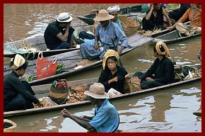 Inle-See: Schwimmender Markt in Ywama