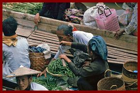 Inle-See: Schwimmender Markt in Ywama