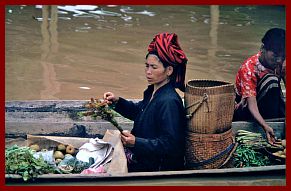 Inle-See: Schwimmender Markt in Ywama