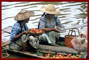 Inle-See: Schwimmender Markt in Ywama