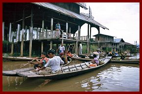 Inle-See: Inle-See: Schwimmender Markt