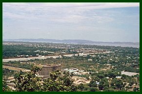 Mandalay-Hill -  Blick auf den Irrawaddy