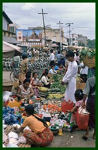 Mandalay: Markt