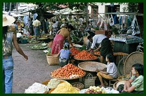 Mandalay: Markt