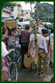 Mandalay: Markt