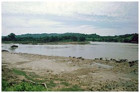 Am Zusammenfluss der Flsse Me Hka und Mali Hka zum Irrawaddy