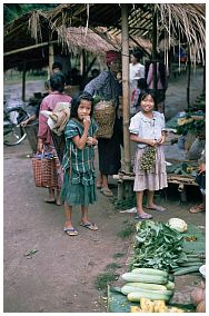 Umgebung von Myitkyina - Markt