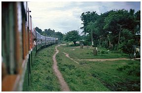 Eisenbahn nach Mandalay