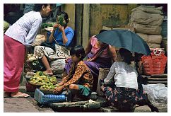 Yangon: Straenhndler