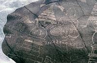Chilas: Felsbilder am Indus - Buddhistische Zeichnungen