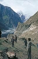 Hopar-/Bualtar -Gletscher
