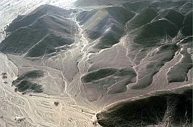Nazca: Trockenflüsse