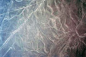 Nazca: Scharrbild 'Affe'