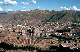 Blick auf Cuzco