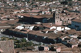 Blick auf Cuzco