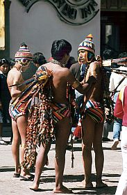 Cuzco: Umzug zum Inti Ramy Fest