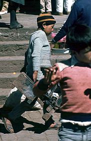 Cuzco: Kinder als Schuhputzer