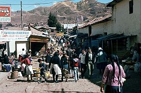 Cuzco: Markt