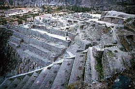 Ruinen von Ollantaytambo