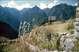 Machu Picchu: Teil des Inkapfades