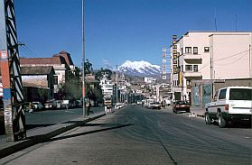 Strae in La Paz