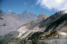 Strae in die Yungas nach Coroico