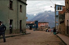 Straße in Coroico