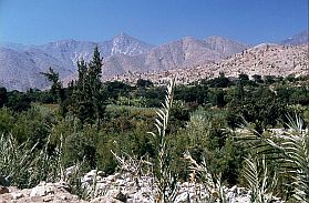 Gebirgslandschaft zwischen Casma und Huaraz