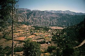 Blick auf Yungay