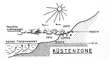 Skizze der Kstenzone