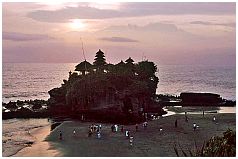 Tanah Lot: Sonnenuntergang