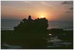 Tanah Lot: Sonnenuntergang