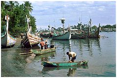 Fischerdorf Perancak 