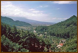 Landschaft bei Malang