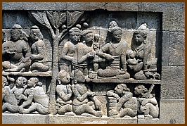Borobudur - Relief