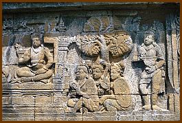 Borobudur - Relief