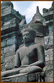 Borobudur - Buddhafigur