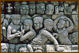 Borobudur - Relief