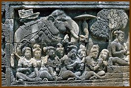 Borobudur - Relief