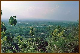 Blick auf den Prambanan-Komplex